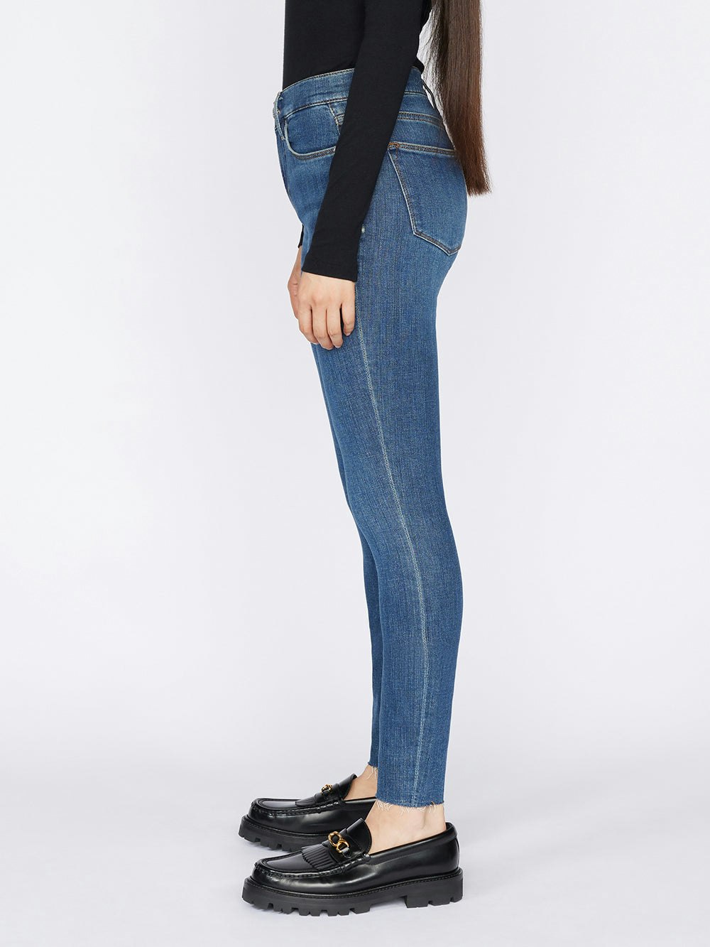 jeans side view
